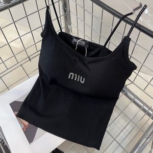 Miu Miu Women's Fashion Casual Lettering Vest